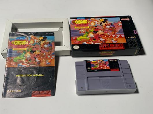 The Great Circus Mystery Starring Mickey and Minnie - SNES - Used
