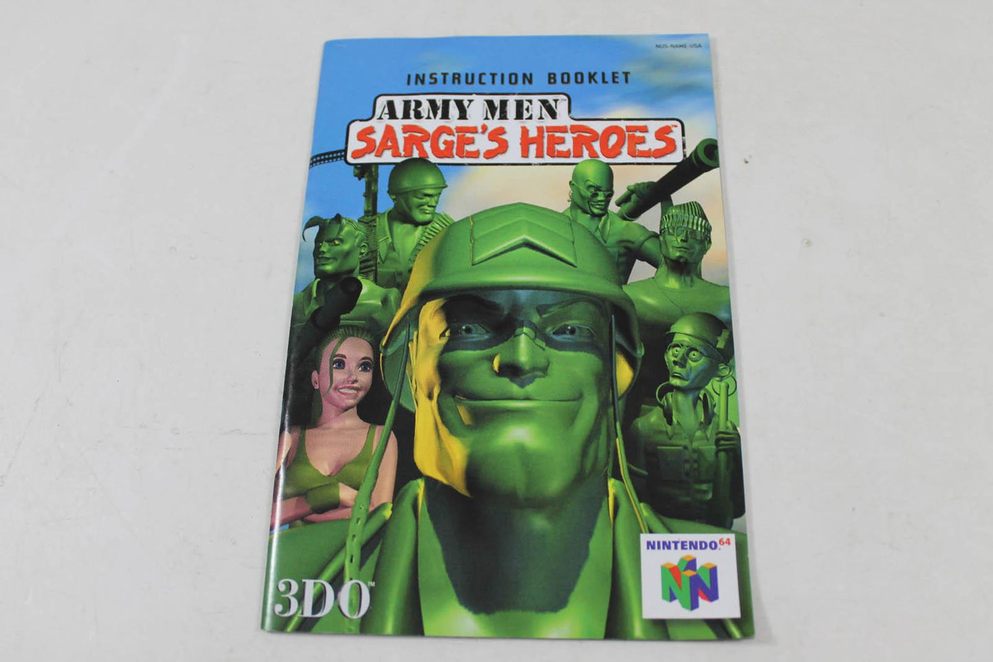 Army Men Sarge's Heroes - N64 - Used