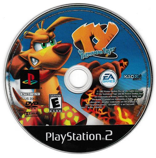 Ty the Tasmanian Tiger - PS2 Game - Used