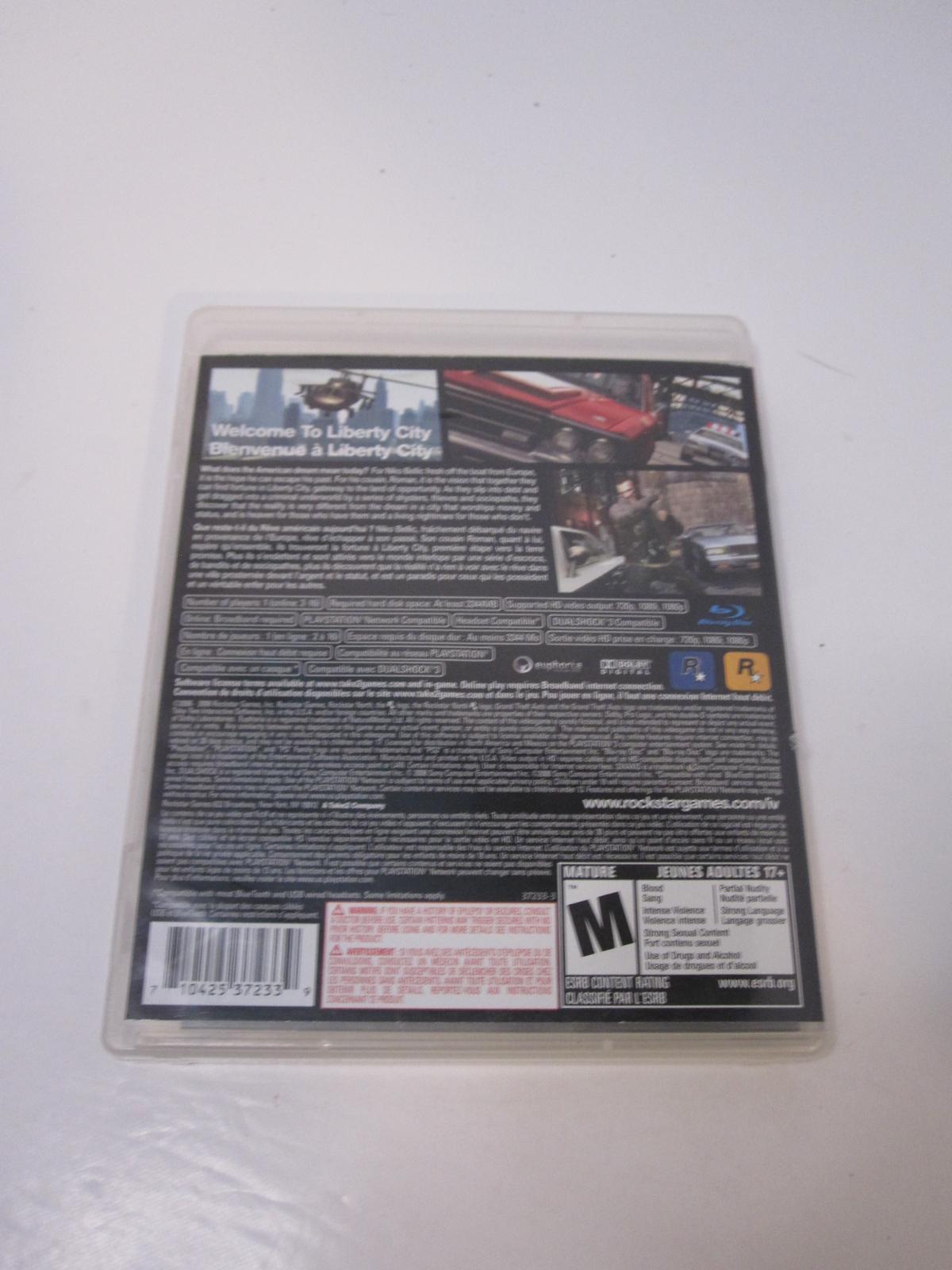 Grand Theft Auto IV - PS3 Game - Used
