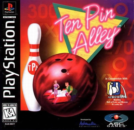 Ten Pin Alley - PS1 Game - Used