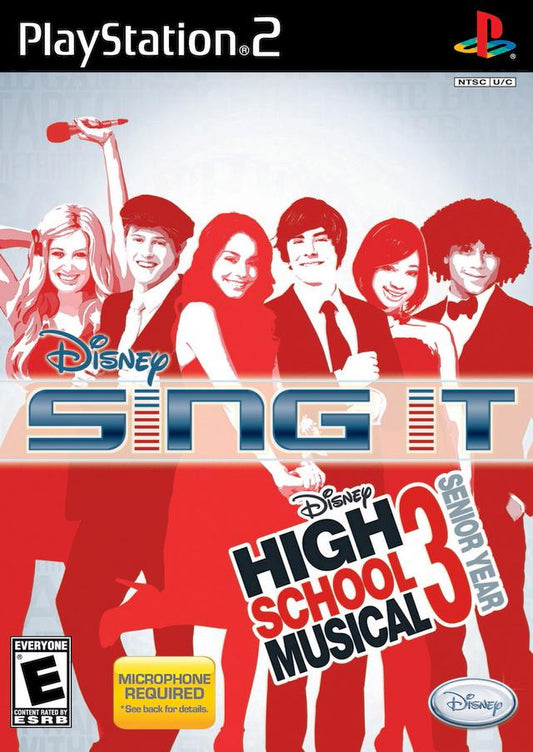 Disney Sing It High School Musical 3 - PS2 Game - Used