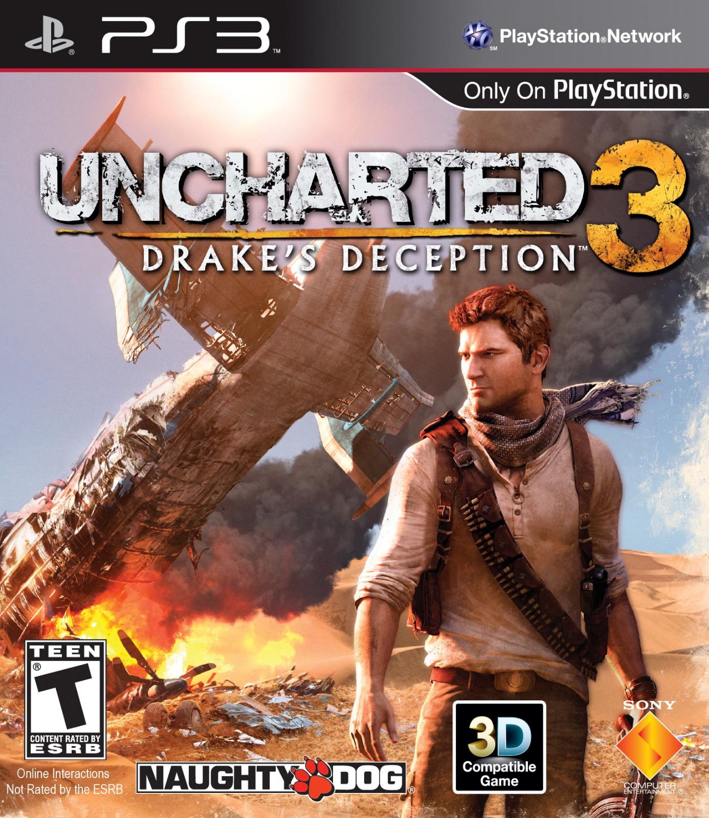 Uncharted 3: Drake's Deception - PS3 Game - Used