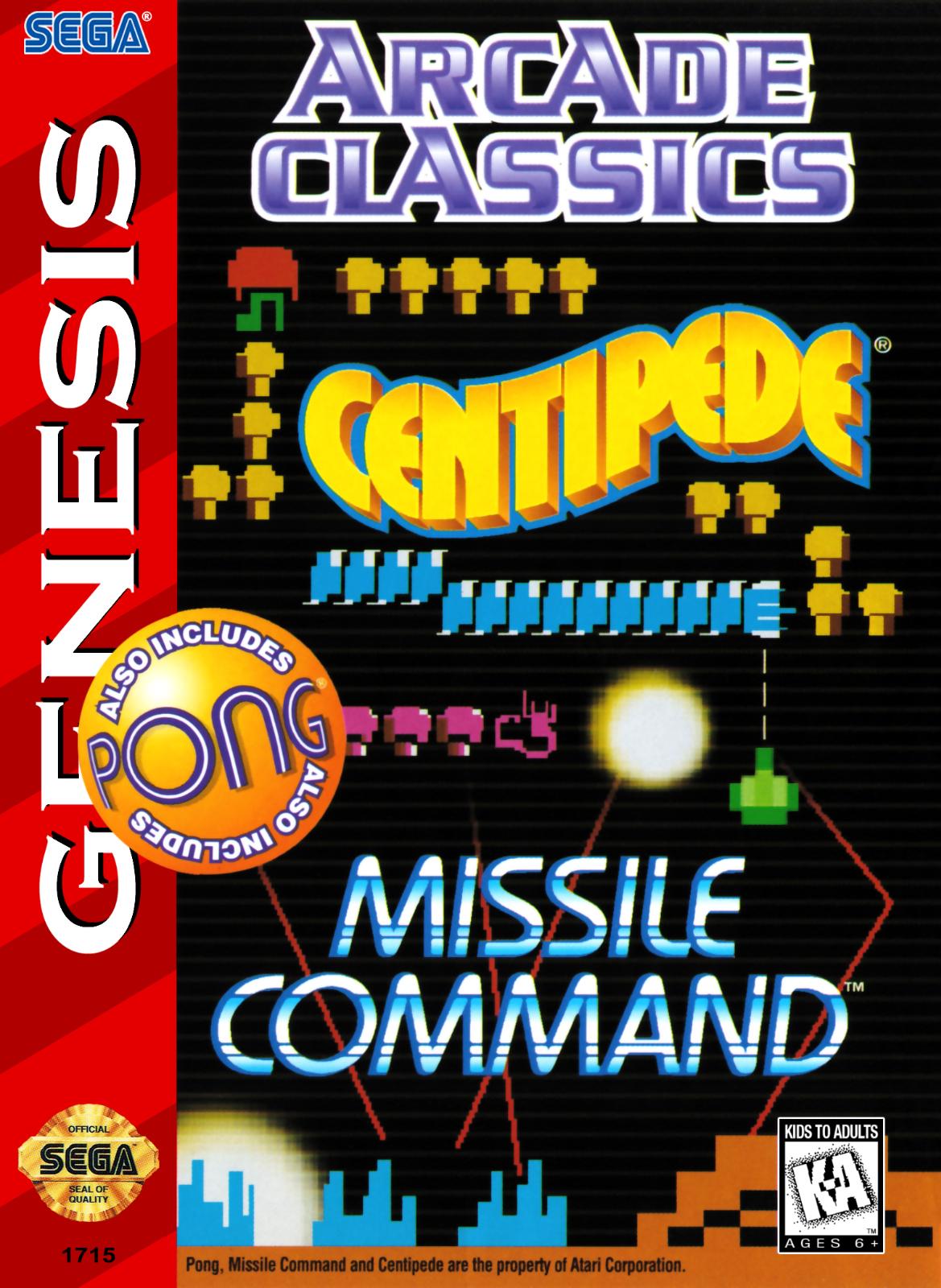 Arcade Classics - Genesis - Used