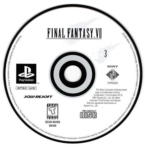 Final Fantasy VII - PS1 Game - Used