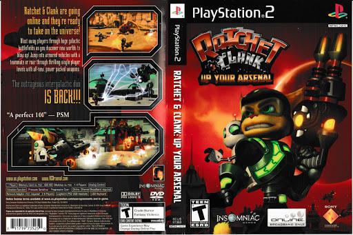 Ratchet & Clank Up Your Arsenal - PS2 Game - Used