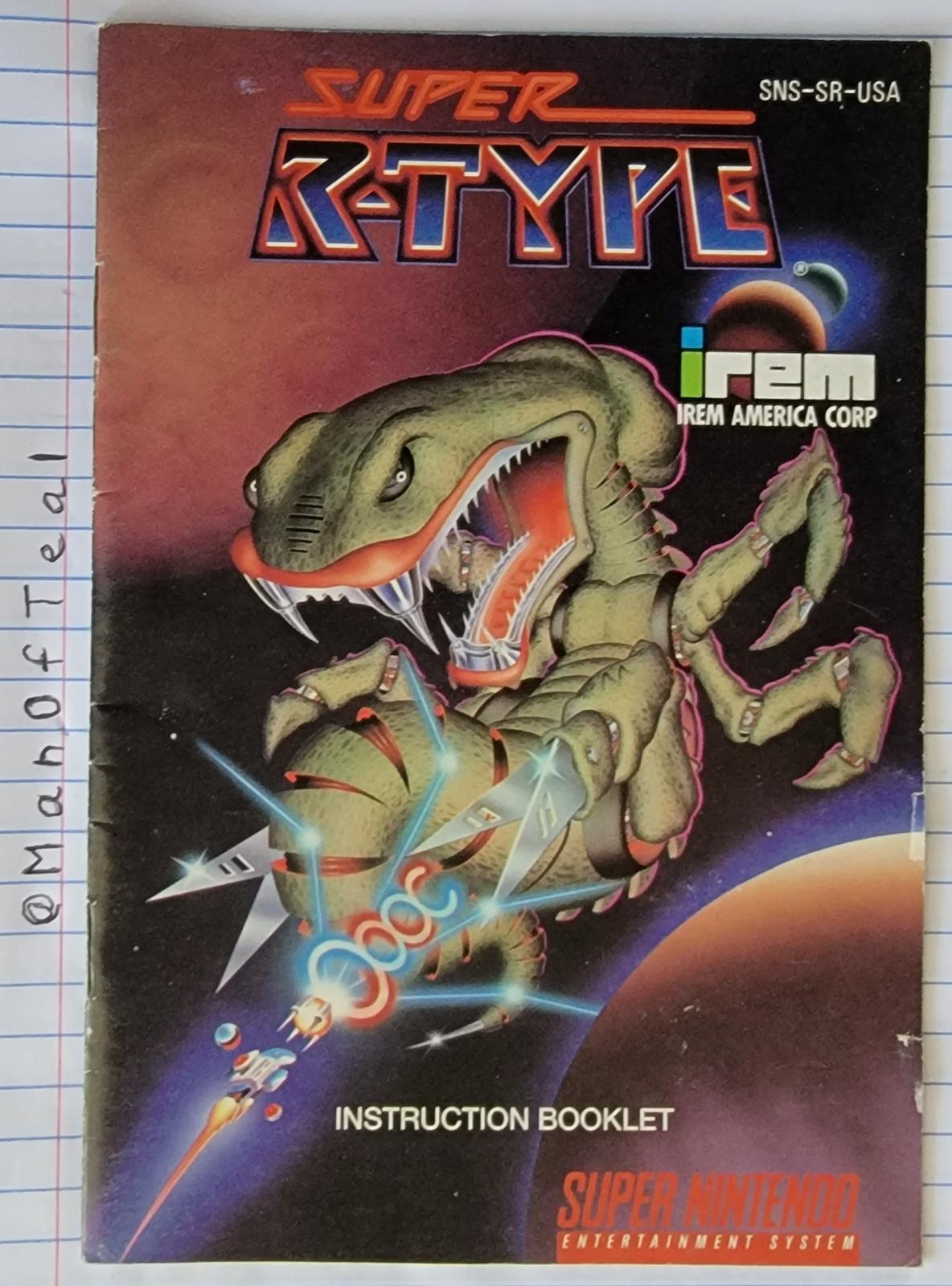 Super R-Type - SNES - Used