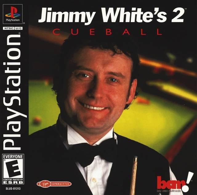 Jimmy White's 2 Cueball - PS1 Game - Used