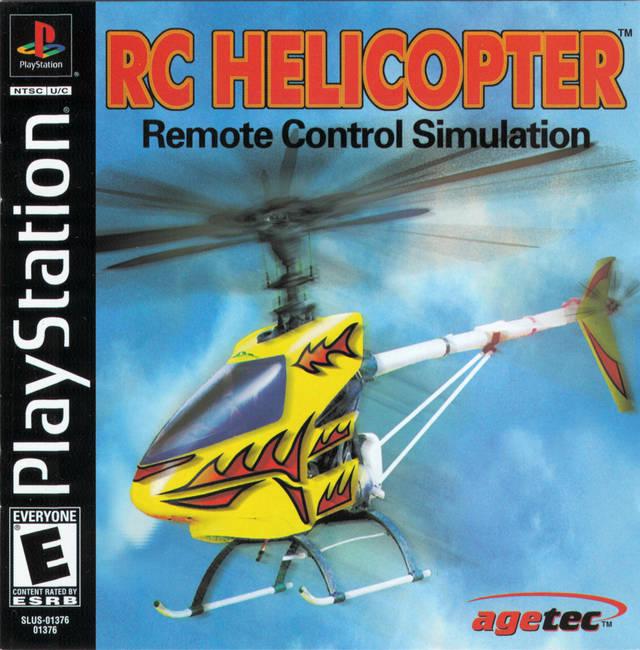 RC Helicopter - PS1 Game - Used