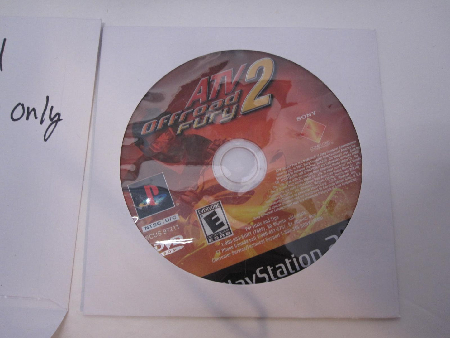 ATV Offroad Fury 2 - PS2 Game - Used
