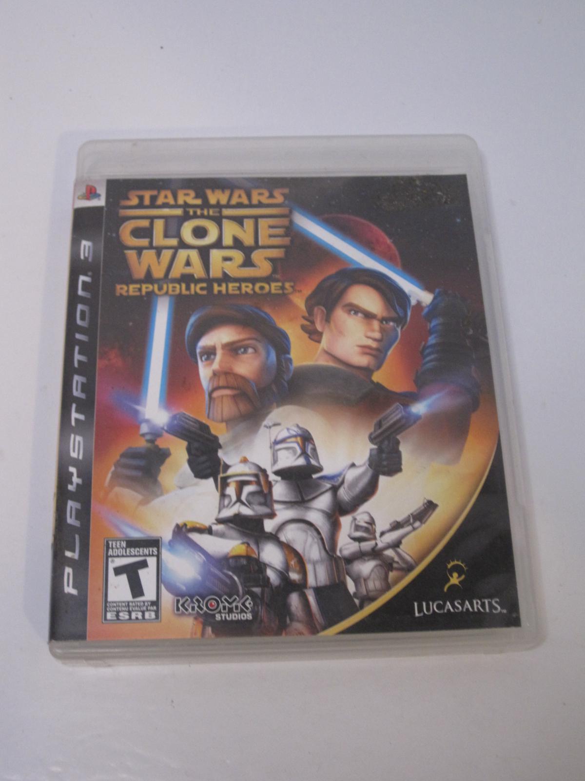 Star Wars Clone Wars: Republic Heroes - PS3 Game - Used
