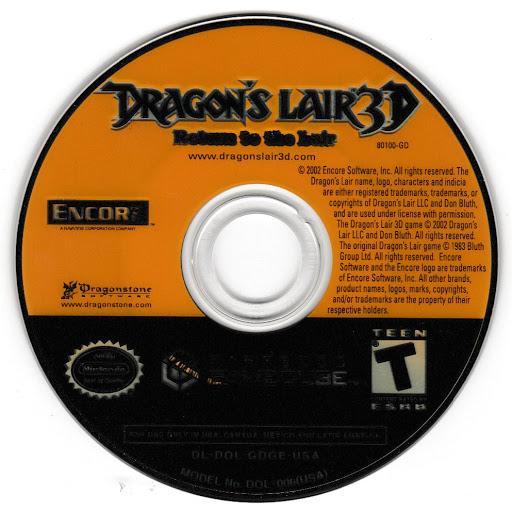 Dragon's Lair 3D - GameCube - Used