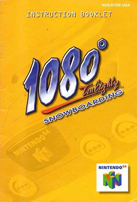 1080 Snowboarding - N64 - Used