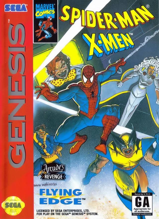 Spiderman X-Men Arcade's Revenge - Genesis - Used