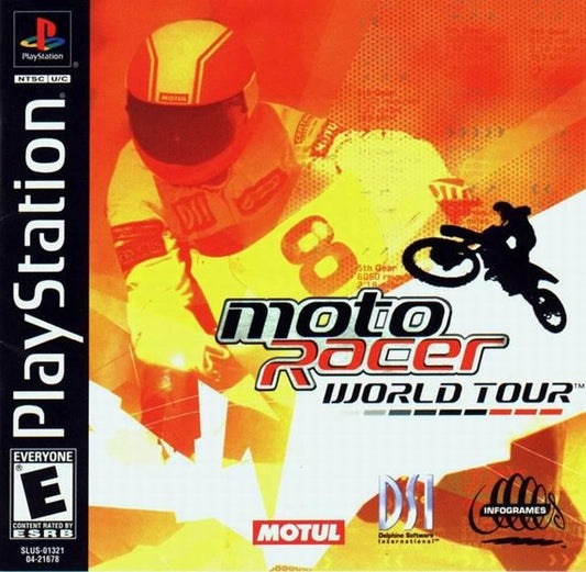 Moto Racer World Tour - PS1 Game - Used