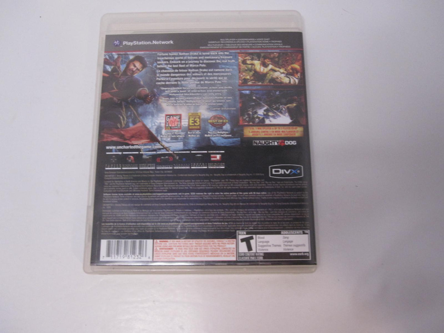 Uncharted 2: Among Thieves - PS3 Game - Used