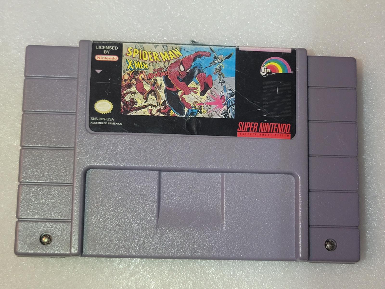 Spiderman X-Men Arcade's Revenge - SNES - Used