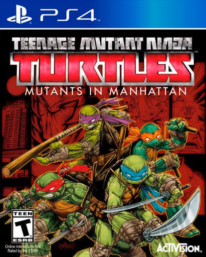 Teenage Mutant Ninja Turtles Mutants in Manhattan - PS4 Game - Used