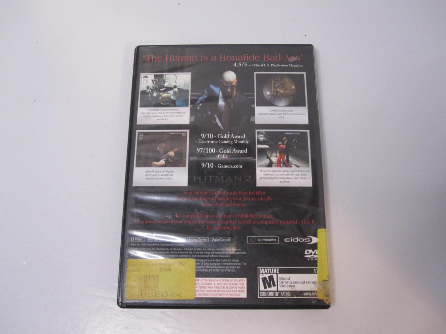 Hitman 2 - PS2 Game - Used