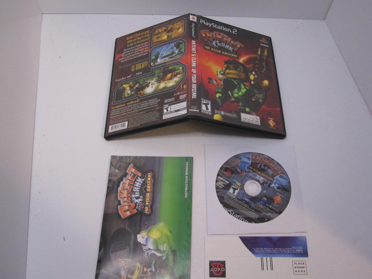 Ratchet & Clank Up Your Arsenal - PS2 Game - Used