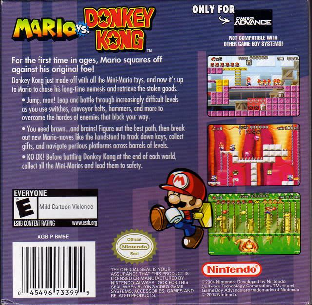 Mario vs. Donkey Kong - GBA - Used
