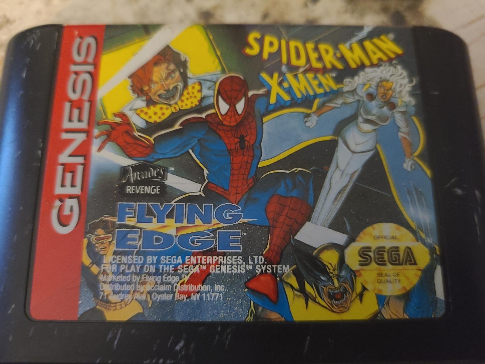 Spiderman X-Men Arcade's Revenge - Genesis - Used