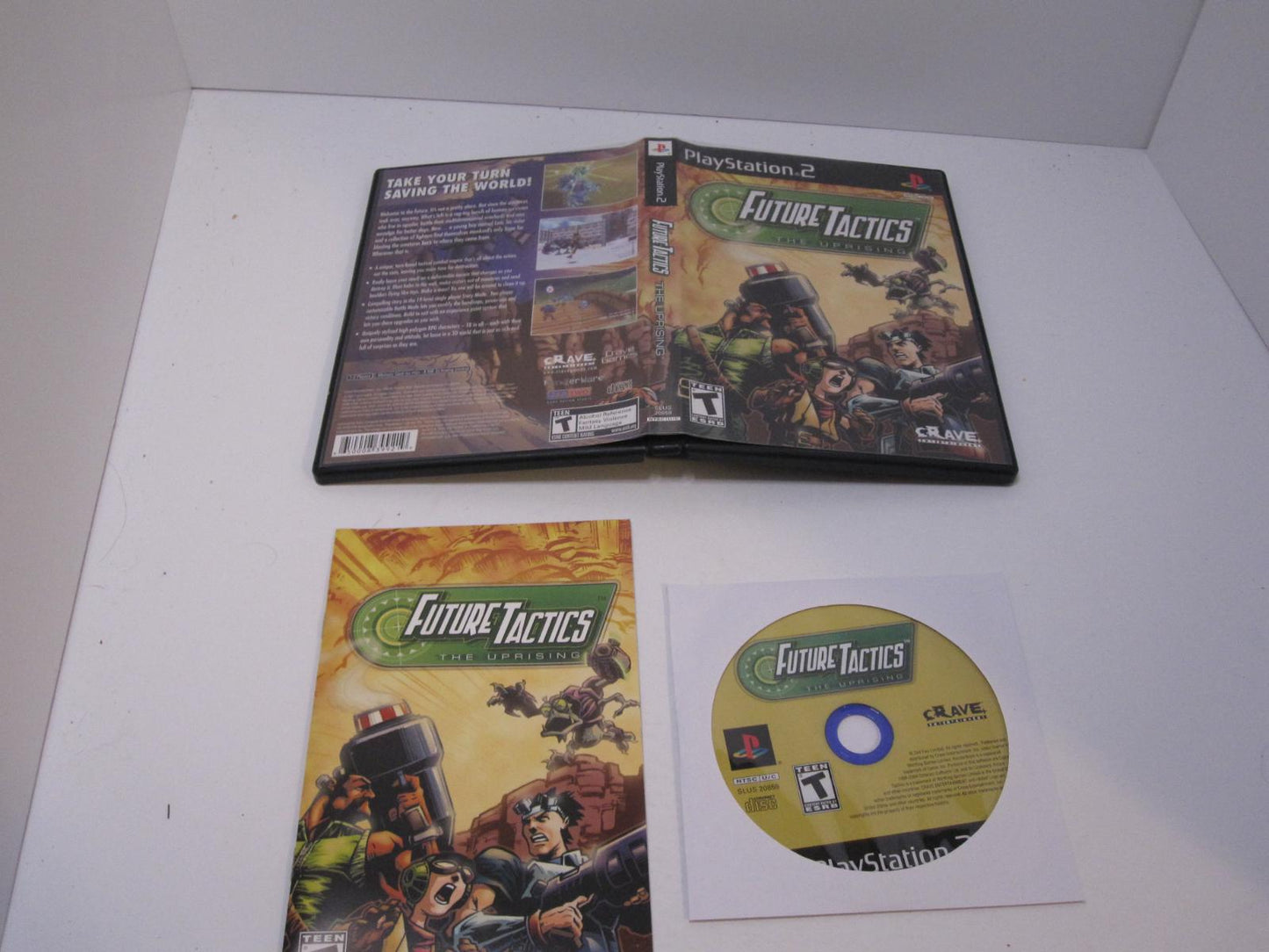 Future Tactics: The Uprising - PS2 Game - Used