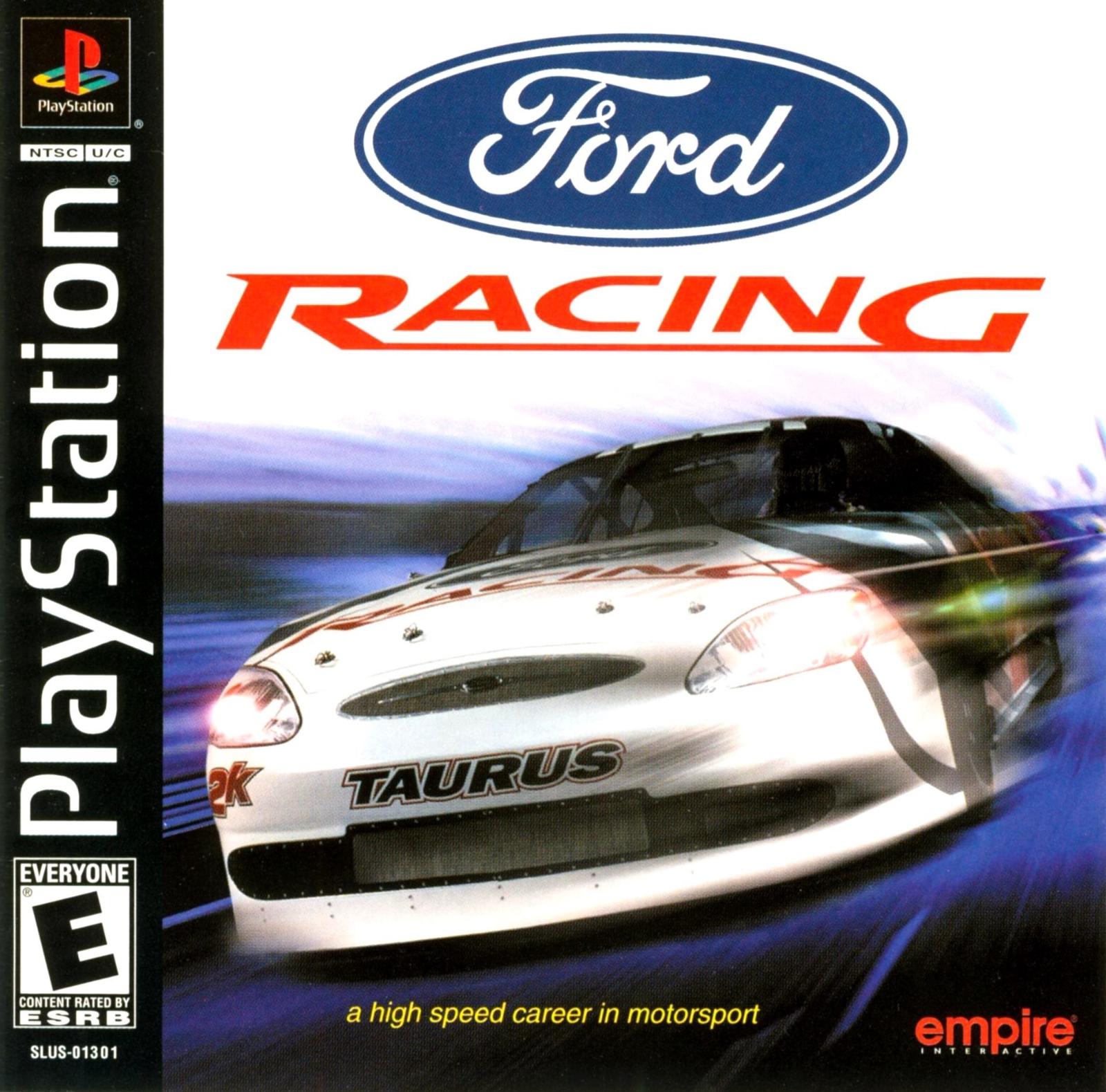 Ford Racing - PS1 Game - Used