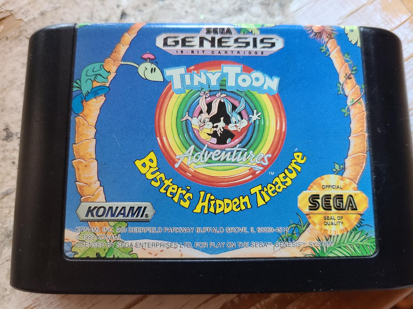 Tiny Toon Adventures Buster's Hidden Treasure - Genesis - Used