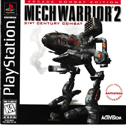 Mechwarrior 2 - PS1 Game - Used