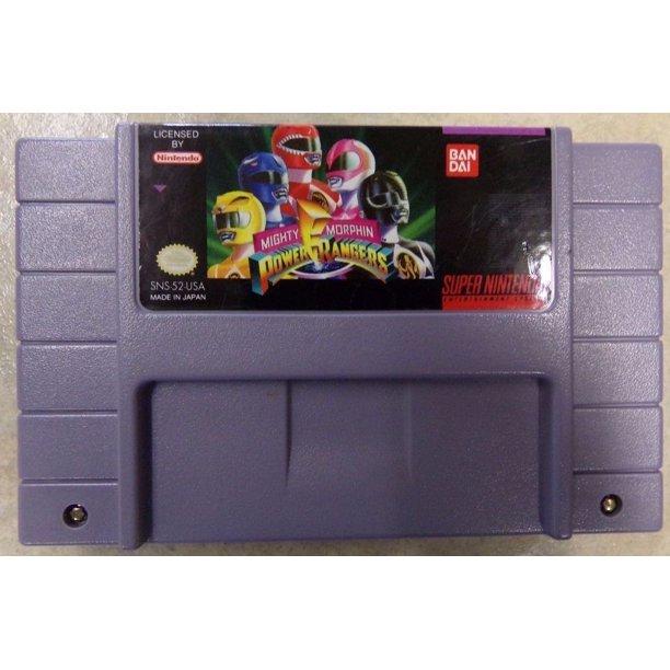 Mighty Morphin Power Rangers - SNES - Used