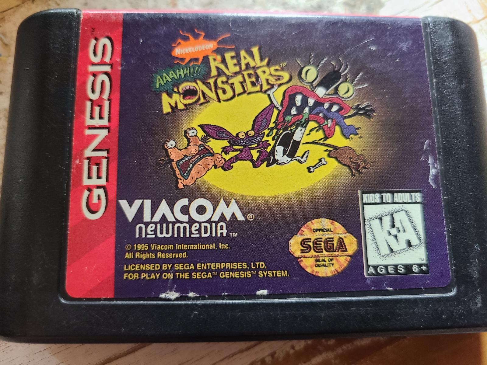 AAAHH Real Monsters - Genesis - Used
