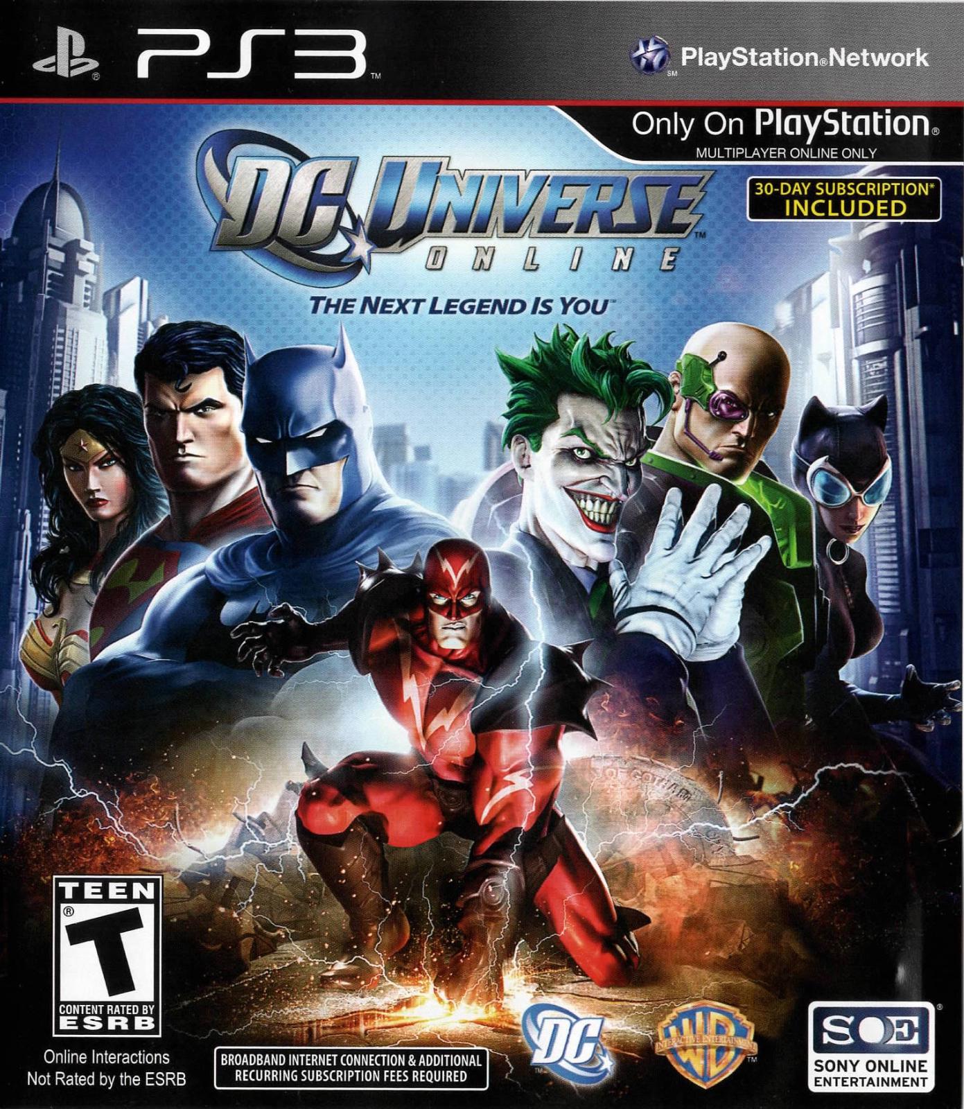 DC Universe Online - PS3 Game - Used