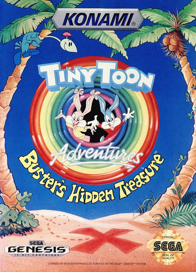 Tiny Toon Adventures Buster's Hidden Treasure - Genesis - Used
