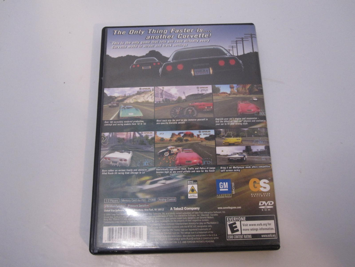 Corvette - PS2 Game - Used