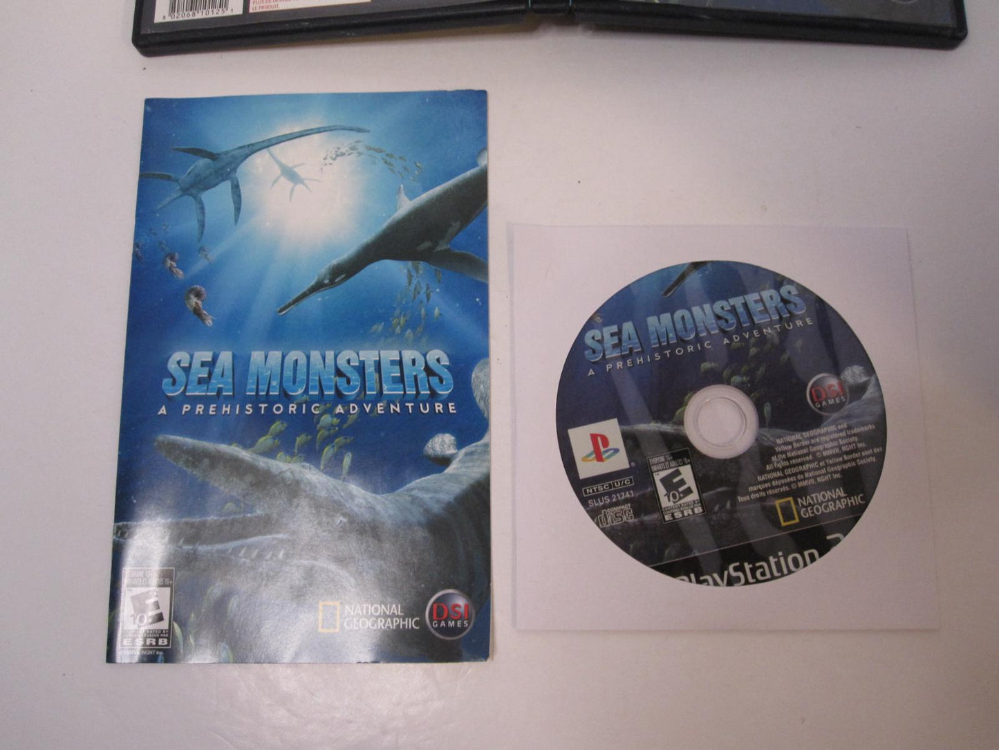 Sea Monsters Prehistoric Adventure - PS2 Game - Used