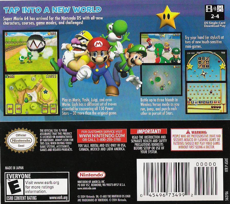 Super Mario 64 DS - DS - Used