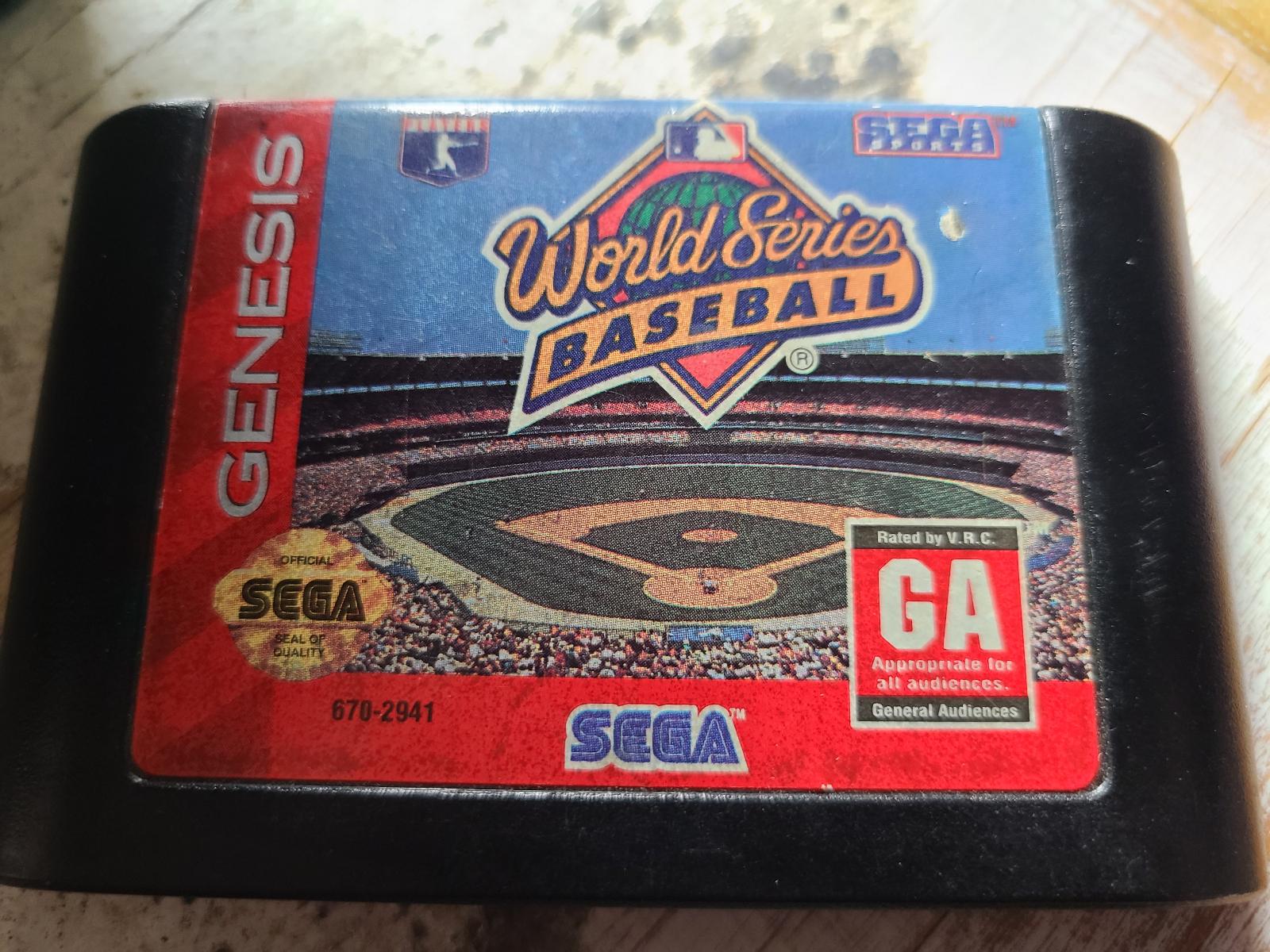 World Series Baseball - Genesis - Used