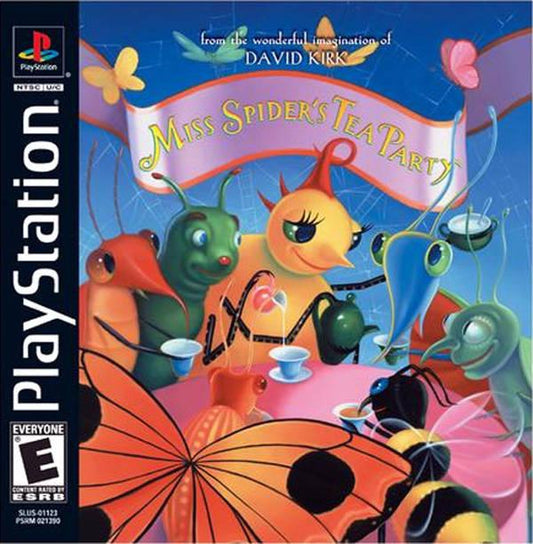 Miss Spiders Tea Party - PS1 Game - Used