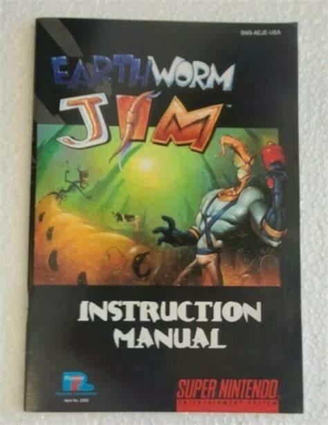 Earthworm Jim - SNES - Used