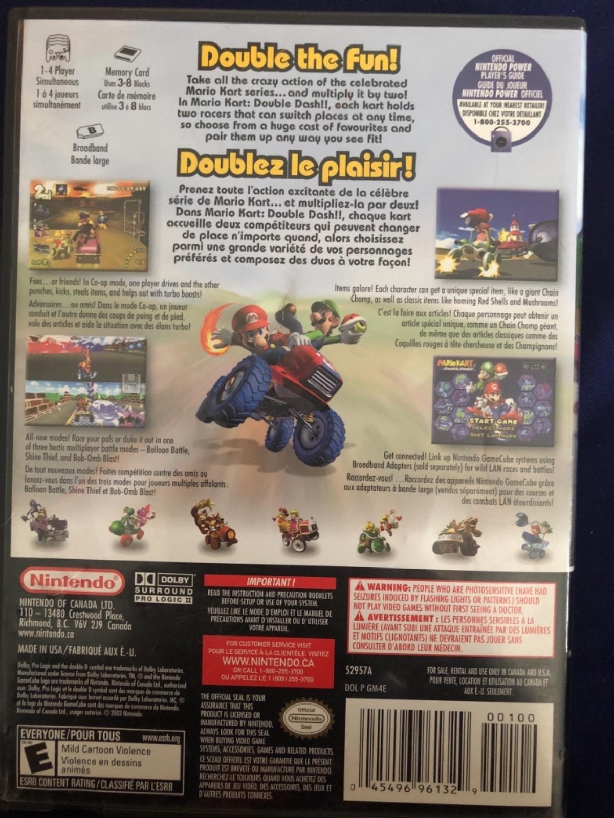 Mario Kart Double Dash - GameCube - Used