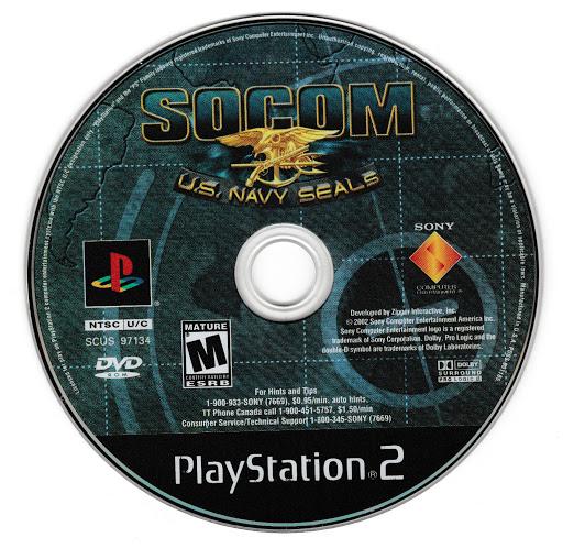 SOCOM US Navy Seals - PS2 Game - Used