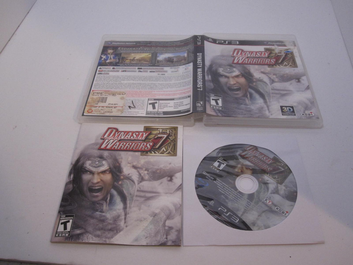 Dynasty Warriors 7 - PS3 Game - Used