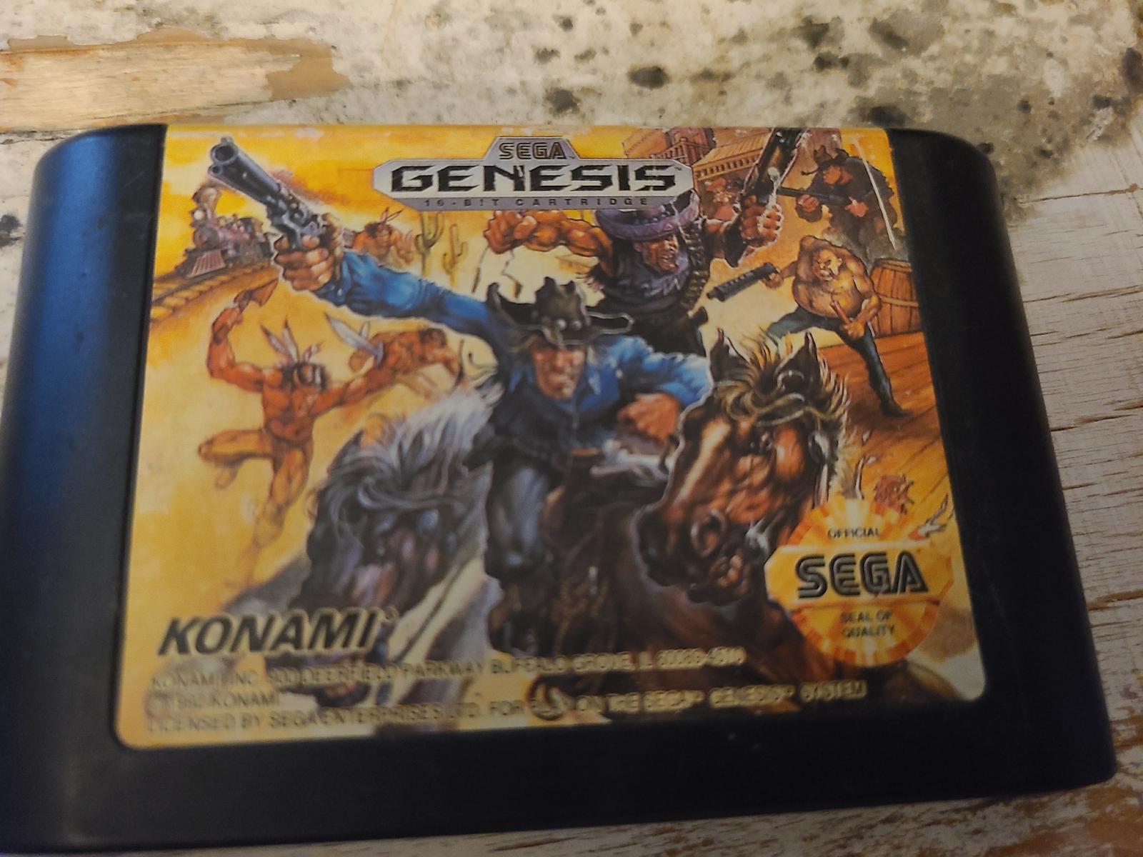 Sunset Riders - Genesis - Used