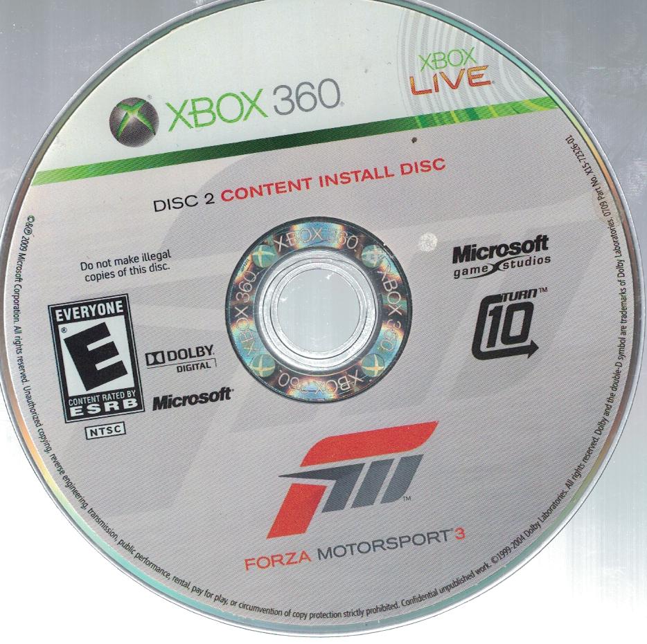 Forza Motorsport 3 - Xb360 - Used