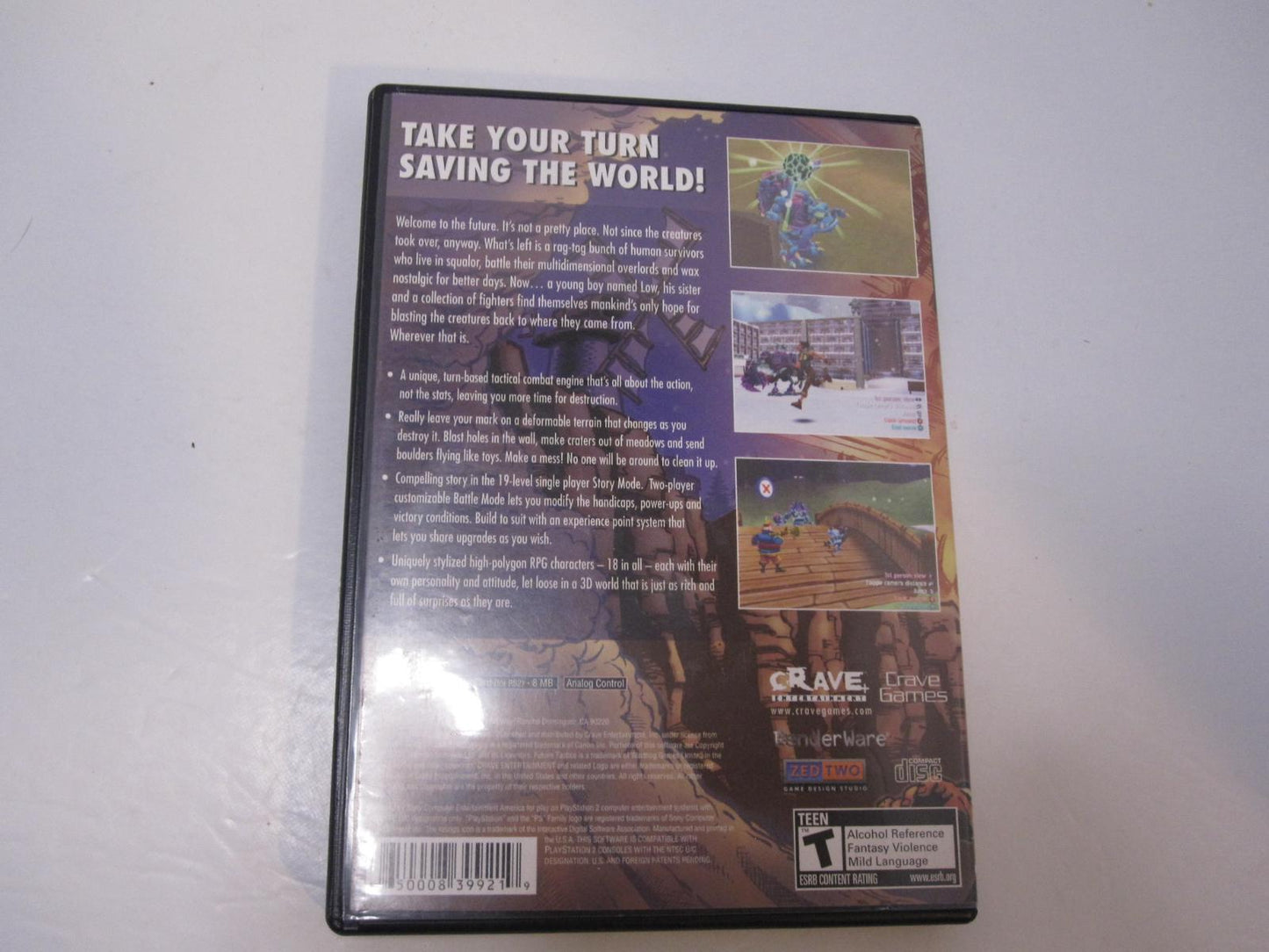 Future Tactics: The Uprising - PS2 Game - Used