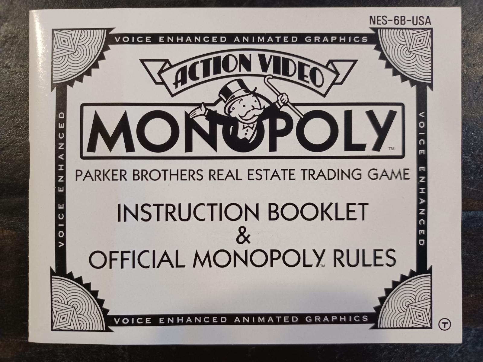Monopoly - NES - Used