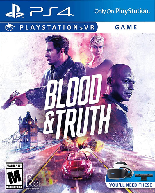 Blood & Truth - PS4 Game - Used