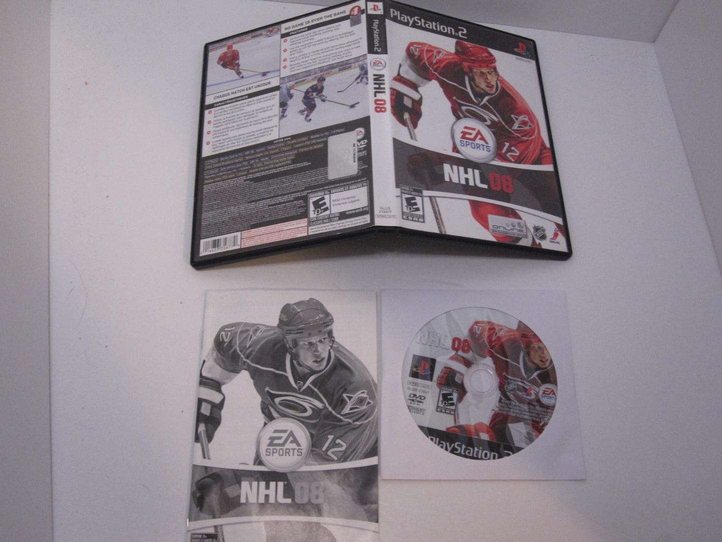 NHL 08 - PS2 Game - Used