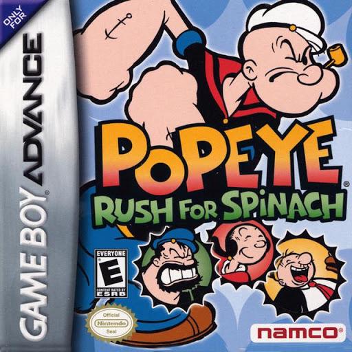 Popeye Rush for Spinach - GBA - Used